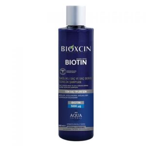 شامبو بيوكسسين بيوتين 300 مل | Bioxcin هو الحل المثالي لتقوية الشعر من الجذور إلى الأطراف، بفضل تركيبته الغنية بالبيوتين المعروف بدوره في تعزيز صحة الشعر.