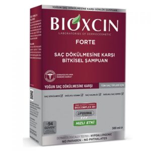 Bioxcin Forte Shampoo for Intensive Hair Loss 300ml is an advanced shampoo specially formulated for individuals experiencing severe hair loss.