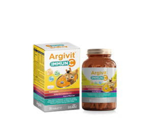 Argivit Immune C 30 Tablets - Vitamin C Black Elderberry Extract Zinc Quercetin