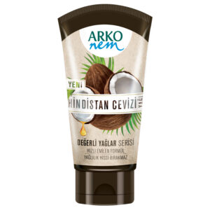 Arko Nem Valuable Oils Coconut Cream 60 ml is the perfect solution for deep hydration and effective nourishment of your skin, leaving it feeling refreshed.