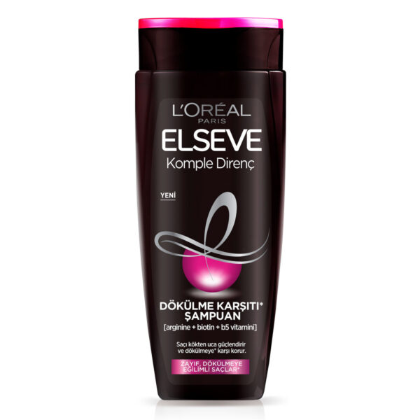 Loreal Paris Elseve Complete Resistance Anti-Hair Shampoo 450 ml is the ultimate solution for strengthening weak and fragile hair.