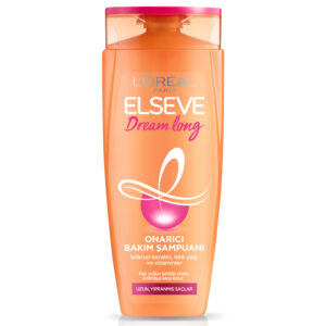 Loreal Paris Elseve Dream Long Repairing Care Shampoo 450 ml is the ultimate solution for caring for long and damaged hair.