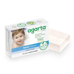 Agarta Baby Soap 150 gr is the perfect choice for taking care of your baby's delicate skin, providing gentle cleansing and nourishment.