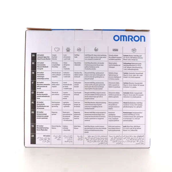 Omron M3 Comfort Digital Arm Blood Pressure Monitor HEM-7155-E - Image 2