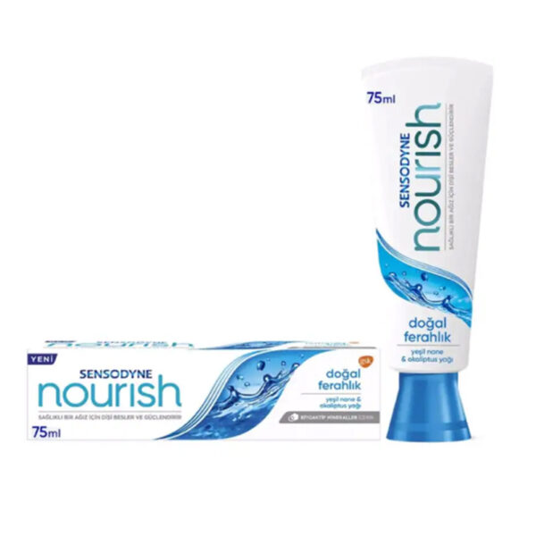Sensodyne Nourish Natural Refreshment Toothpaste 75 ml - Image 2
