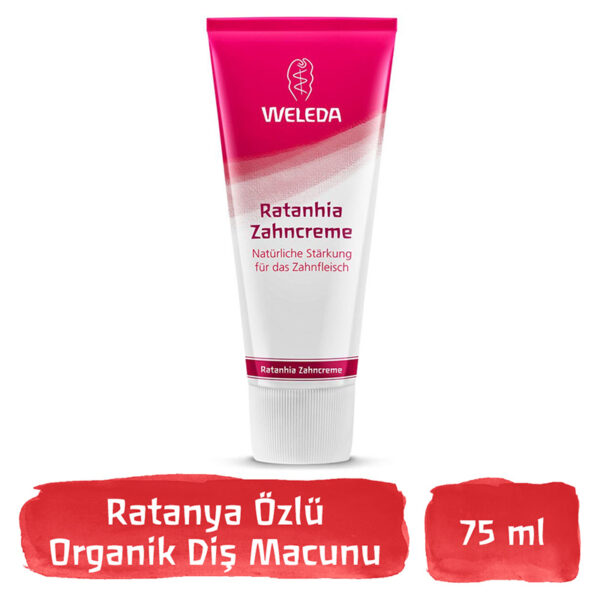 Weleda Ratanya Extract Organic Toothpaste 75 ml - Image 2