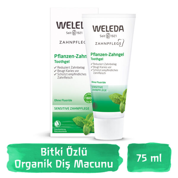 ⁦معجون أسنان عضوي بخلاصة نبات ويليدا 75 مل | Weleda⁩ - الصورة ⁦2⁩