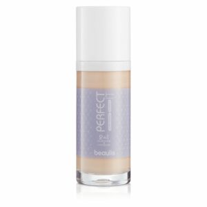 Introducing the Beaulis Perfect It 2 in 1 Foundation and Concealer 131 Ivory, the ultimate solution for a flawless complexion.