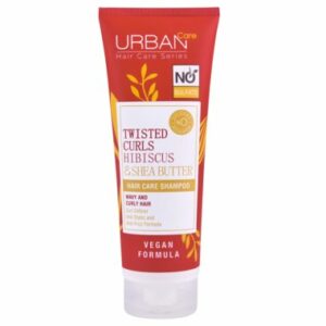 Introducing the Urban Care Twisted Curls Hibiscus and Shea Butter Hair Care Shampoo 250 ml, a luxurious solution for nourishing and defining your curls.