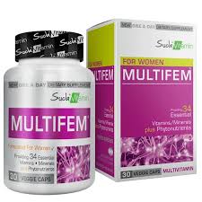 سودا فيتامين مالتيفيم للنساء، 30 كبسولة عشبية | Suda Vitamin
