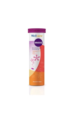 Introducing Wellcare Immune Effervescent 15 Tablets, a powerful and convenient way to boost your immune system.