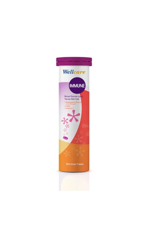Introducing Wellcare Immune Effervescent 15 Tablets, a powerful and convenient way to boost your immune system.