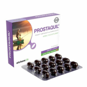 AlchemLife Prostaquil Food Supplement 30 Capsules, is a natural product designed to support prostate health and improve urinary function.