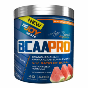 Introducing Bigjoy Bcaa Pro 4.1.1 Watermelon 400 g, a powerful supplement to support your overall health and wellness.