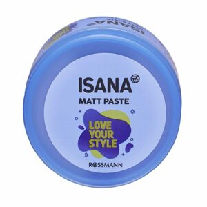 Introducing the Isana Love Your Style Matt Paste 100 ml, the perfect choice for shaping your hair with ease and style.