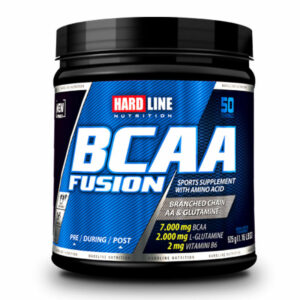 Introducing the Hardline BCAA Fusion Green Apple 525 g, a powerful supplement to support your fitness journey. Packed with essential amino acids, this fusion will help boost your endurance and muscle recovery.