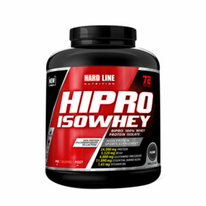 Introducing the Hardline Hipro isoWhey Chocolate 1800 g, a high-quality supplement for your daily vitamin and health needs.