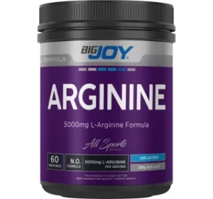 Introducing the Bigjoy Arginine Powder 5000 mg Unflavored 300 g, a versatile and effective supplement for your health needs.