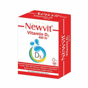 نقدم لكم نيوفيت فيتامين د3 400 وحدة دولية بخاخ - قطرة 30 مل - Newvit، وهو مكمل أساسي للحفاظ على صحتك العامة.