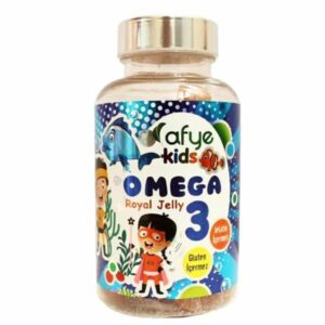 Introducing Afye Kids Omega 3 Royal Jelly 50 Teddy Bears, the perfect way to give your child the essential nutrients they need in a tasty, fun form.