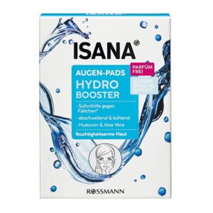 Isana Hydro Booster Eye Pads - Hydrating & Soothing 12 Pack