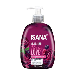 Isana Vegan Liquid Soap Berry Love 500 ml - Gentle Cleanser
