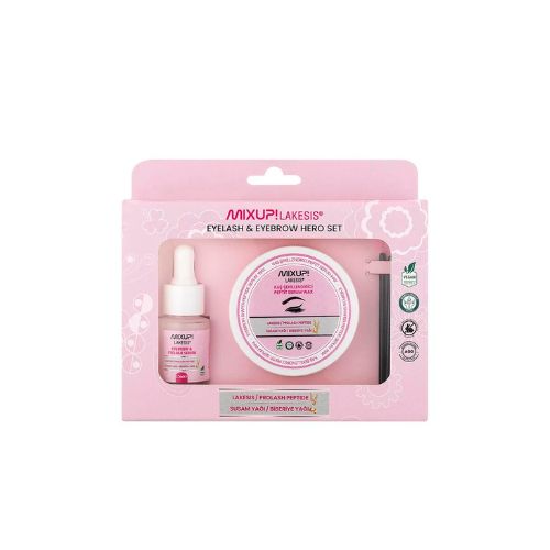 Mixup Lakesis Eyelash & Eyebrow Hero Set – Nourish & Enhance