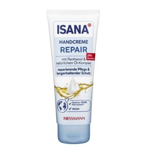 Isana Hand Cream Repair Care 100ml - Moisturizing & Fresh Scent