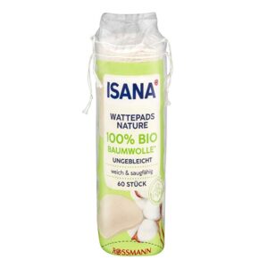 Isana Organic Cotton Discs - 60 Soft