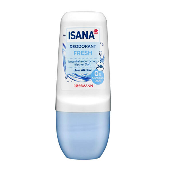 Isana Roll On Fresh 50 ml - 48-Hour Odor Protection