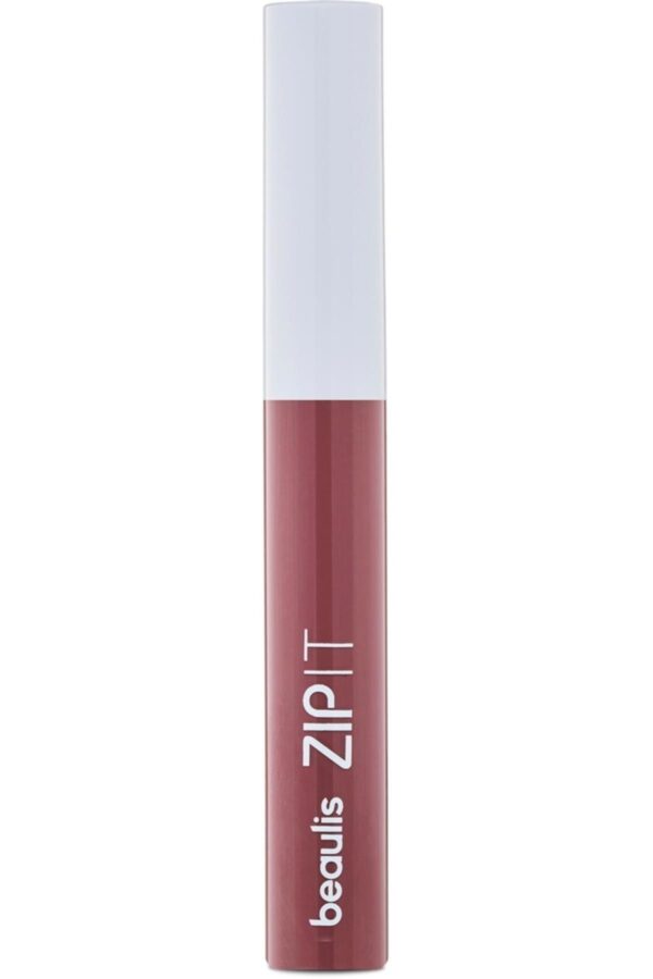 Матовая помада Beaulis Zip It 522 Kitty Tongue на губах.
