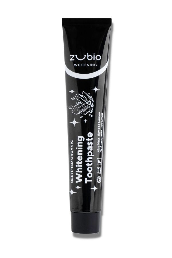 Zubio Activated Carbon Whitening Toothpaste 75g - Fresh Smile