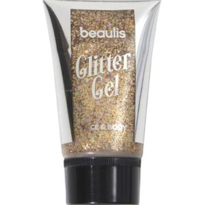 Золотой мерцающий гель Beaulis для лица и тела с увлажнением