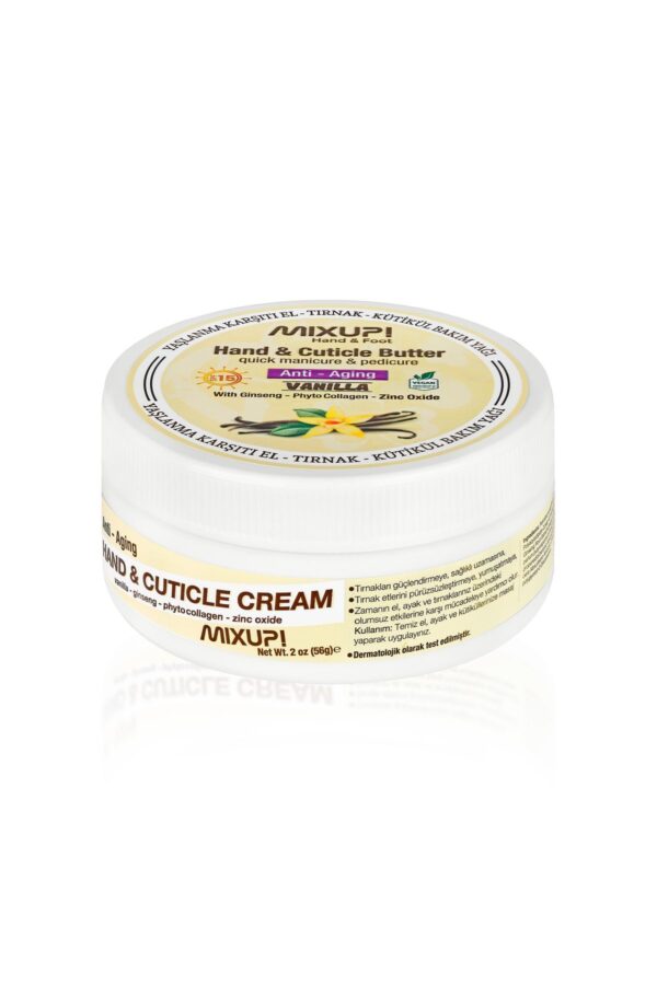 Mixup Anti-Aging Vanilla Hand & Cuticle Butter 56g