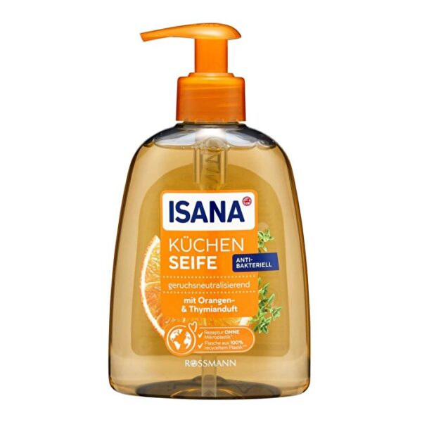Isana Citrus & Thyme Liquid Kitchen Soap with Orange Oil 300ml