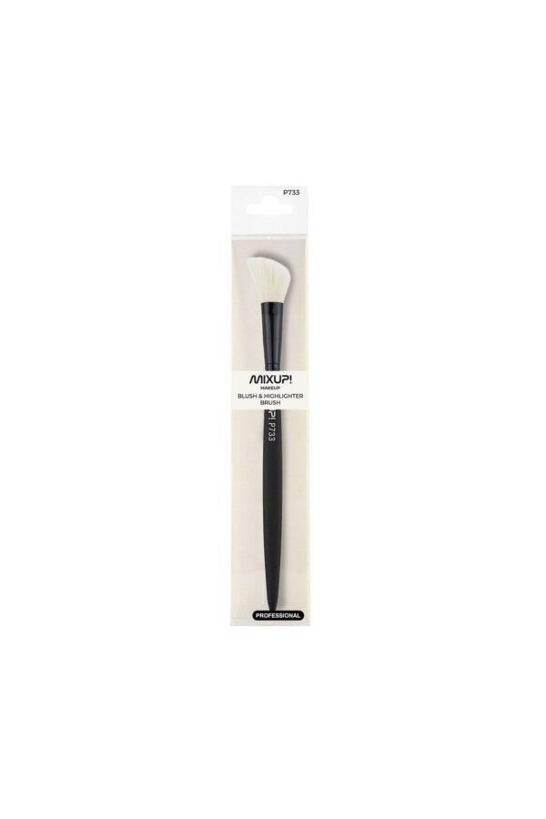Mixup Angled Blush & Highlight Brush P733 - Flawless Makeup Tool