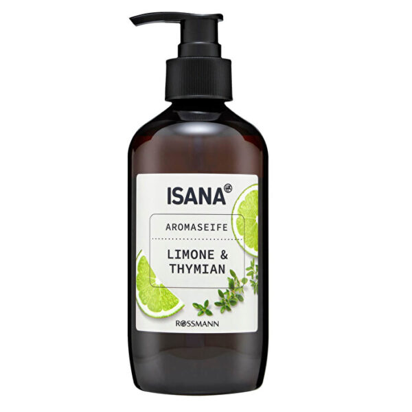 Isana Lemon & Thyme Liquid Soap 350 ml - Refreshing Cleanser