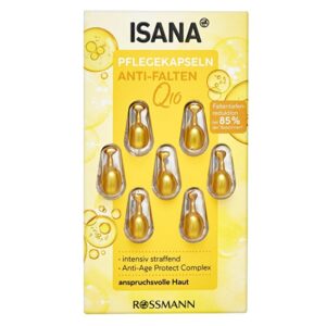 Isana Q10 Anti-Wrinkle Care Capsules - Youthful Skin Boost