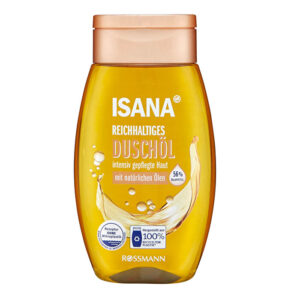 Isana Shower Oil 200ml - 56% Natural Oils for Dry Skin