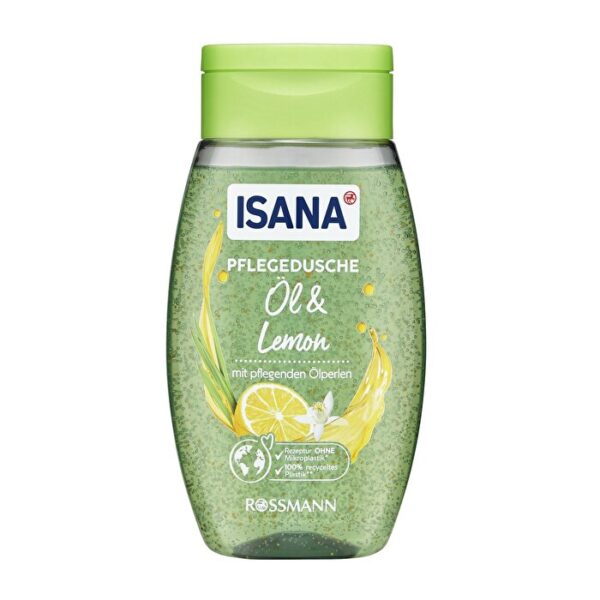 Isana Lemon Shower Gel Oil - Nourishing Skin Care 250 ml