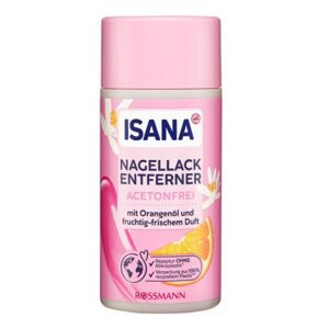 Isana Acetone-Free Nail Polish Remover 125 ml - Gentle Care