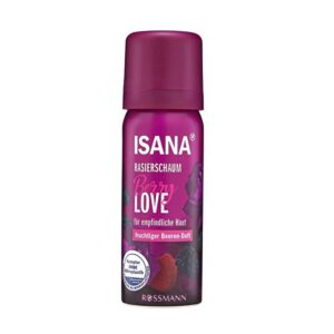 Isana Berry Love Epilation Foam 50ml - Smooth Shave & Moisturize