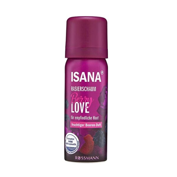 Isana Berry Love Epilation Foam 50ml - Smooth Shave & Moisturize