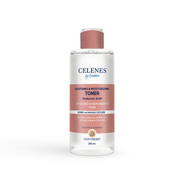Celenes Cloudberry Soothing Toner with Hyaluronic Acid 200ml