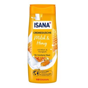 Isana Milk & Honey Creamy Shower Gel - 300 ml Moisturizer