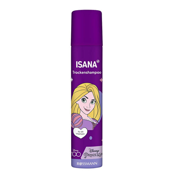 Isana Disney Rapunzel Dry Shampoo 200ml - Volume & Cleanse