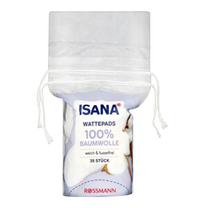 Isana 35 Cotton Rounds - Soft Makeup Remover & Skincare Pads
