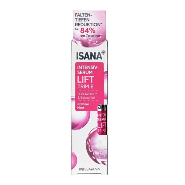 Isana Lift Vegan Retinol Triple Serum 30 ml - Anti-Aging Care