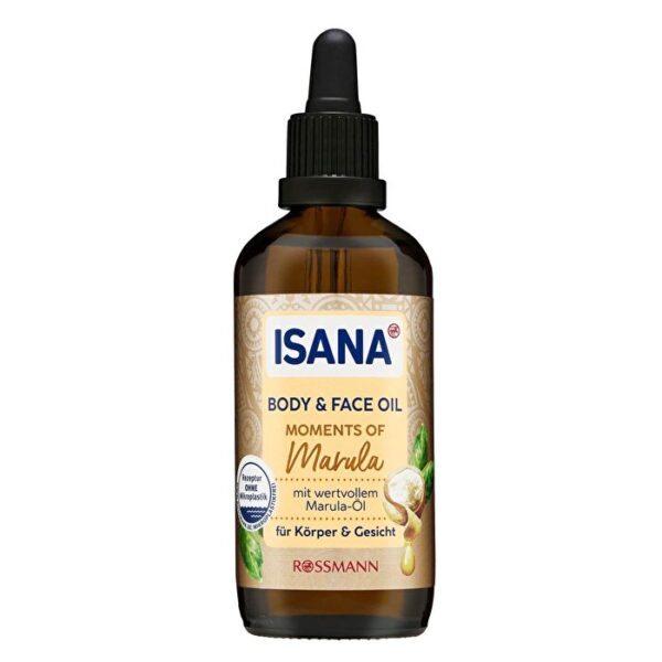 Isana Marula Face & Body Oil 100ml - Hydrating & Nourishing