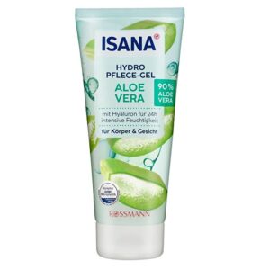 Isana Aloe Vera Hydro Care Gel 200ml - Intense Skin Hydration